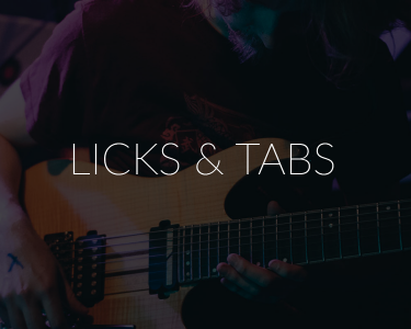 Licks & Tabs Home Page Square Image